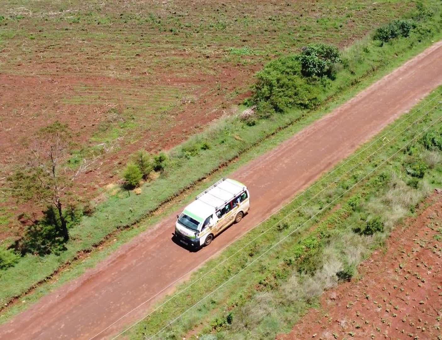 Iten Taxi vehicle in Iten, Kenya